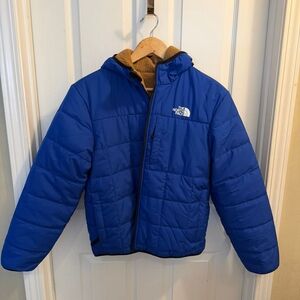 The North Face Kids Blue Puffer Jacket